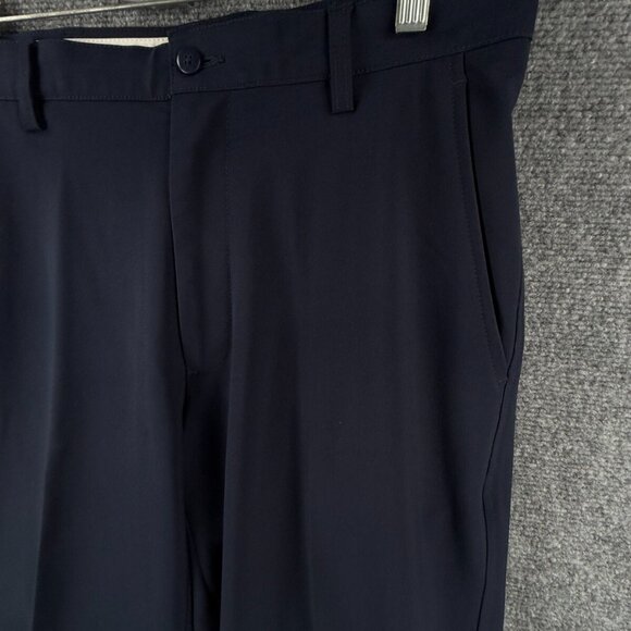 Footjoy Golf Pants 32x32 Navy Blue Stretch Polyester Spandex Pockets Adult - Picture 3 of 16